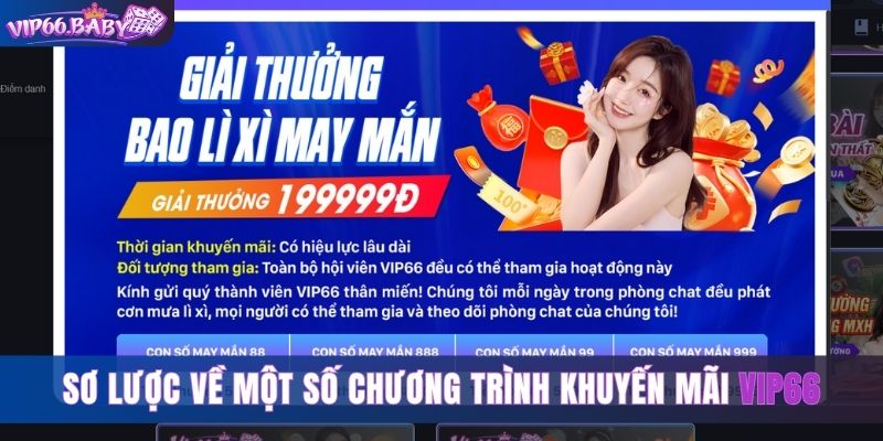 Sơ lược về một số chương trình khuyến mãi Vip66 