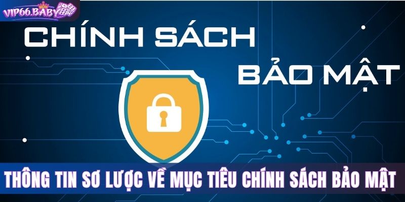 Thông tin sơ lược về mục tiêu chính sách bảo mật 